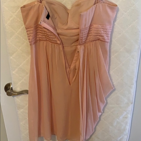 BCBG Maxazria pink floral dress - Picture 3 of 5